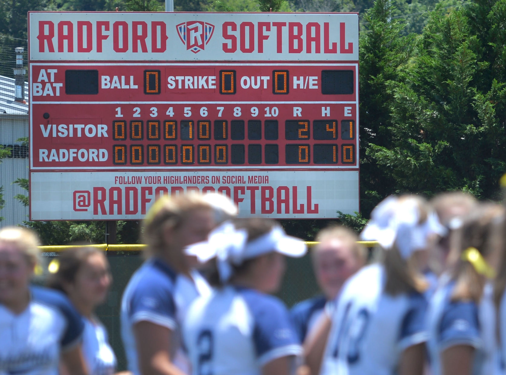 Page County vs Richlands Softball